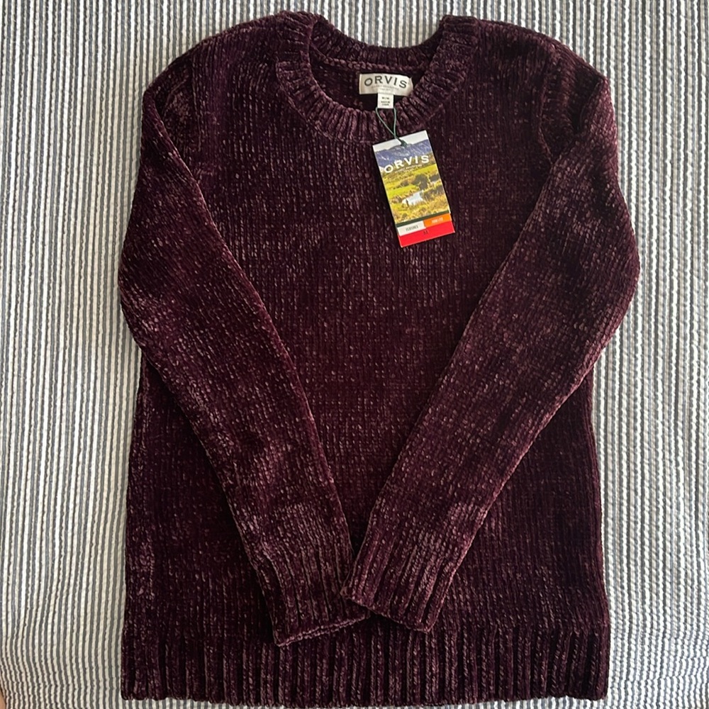Orvis Chenille Sweater
